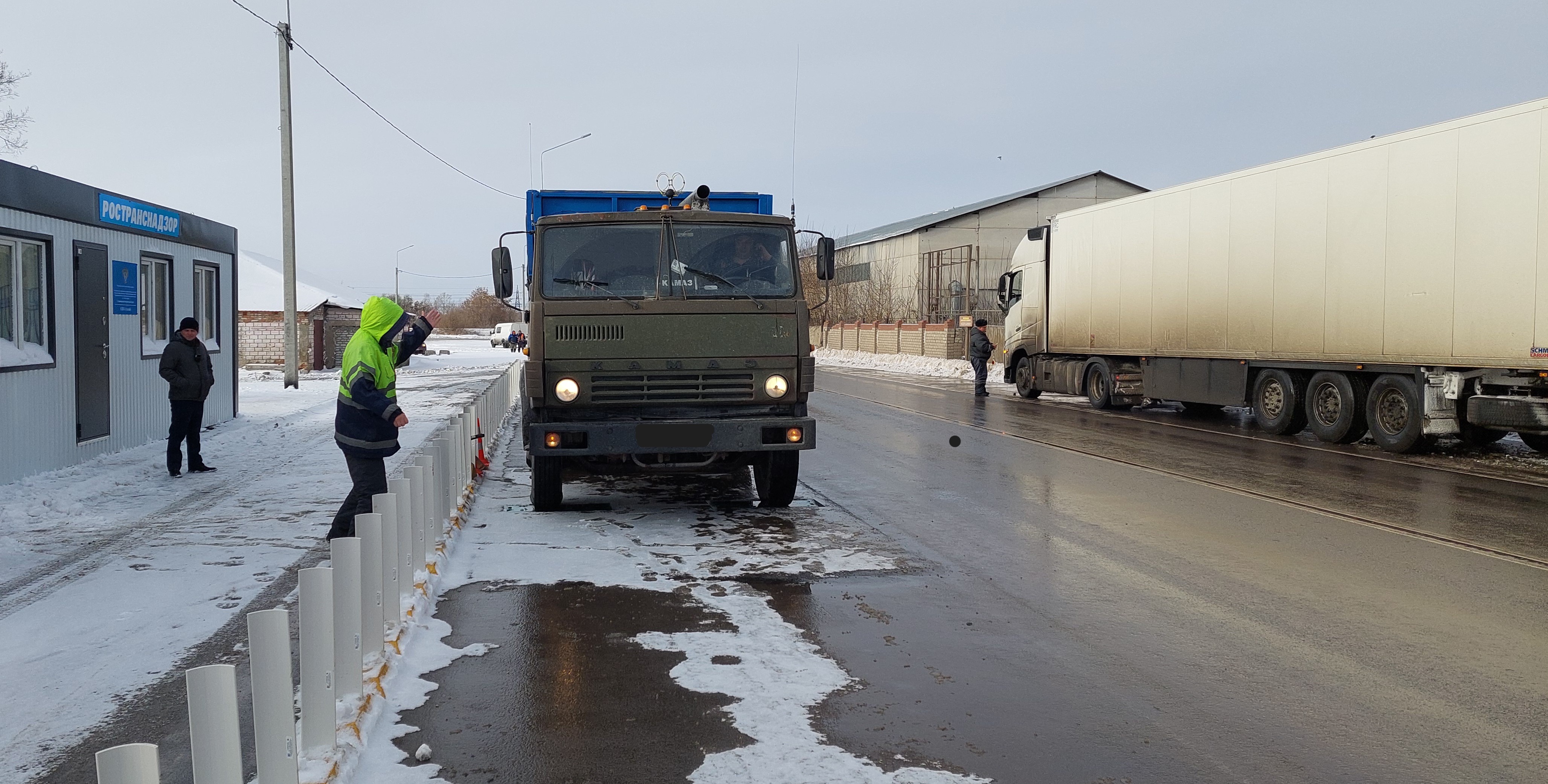 Весогабаритный контроль на региональной дороге Н – 3931